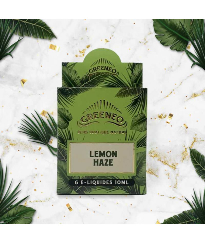 E-liquide au CBD Lemon Haze (300 mg) - 10 ml - Greeneo
