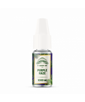 E-liquide au CBD Purple Haze (300 mg) - 10 ml - Greeneo