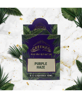 E-liquide au CBD Purple Haze (300 mg) - 10 ml - Greeneo