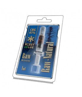 WAX RAW NATURAL 41% CBG 1ML