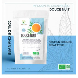 Infusion Chanvre BIO Douce Nuit - POP CBD