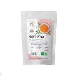 Infusion Bio au Chanvre Super Relax à l'hibiscus - POP CBD
