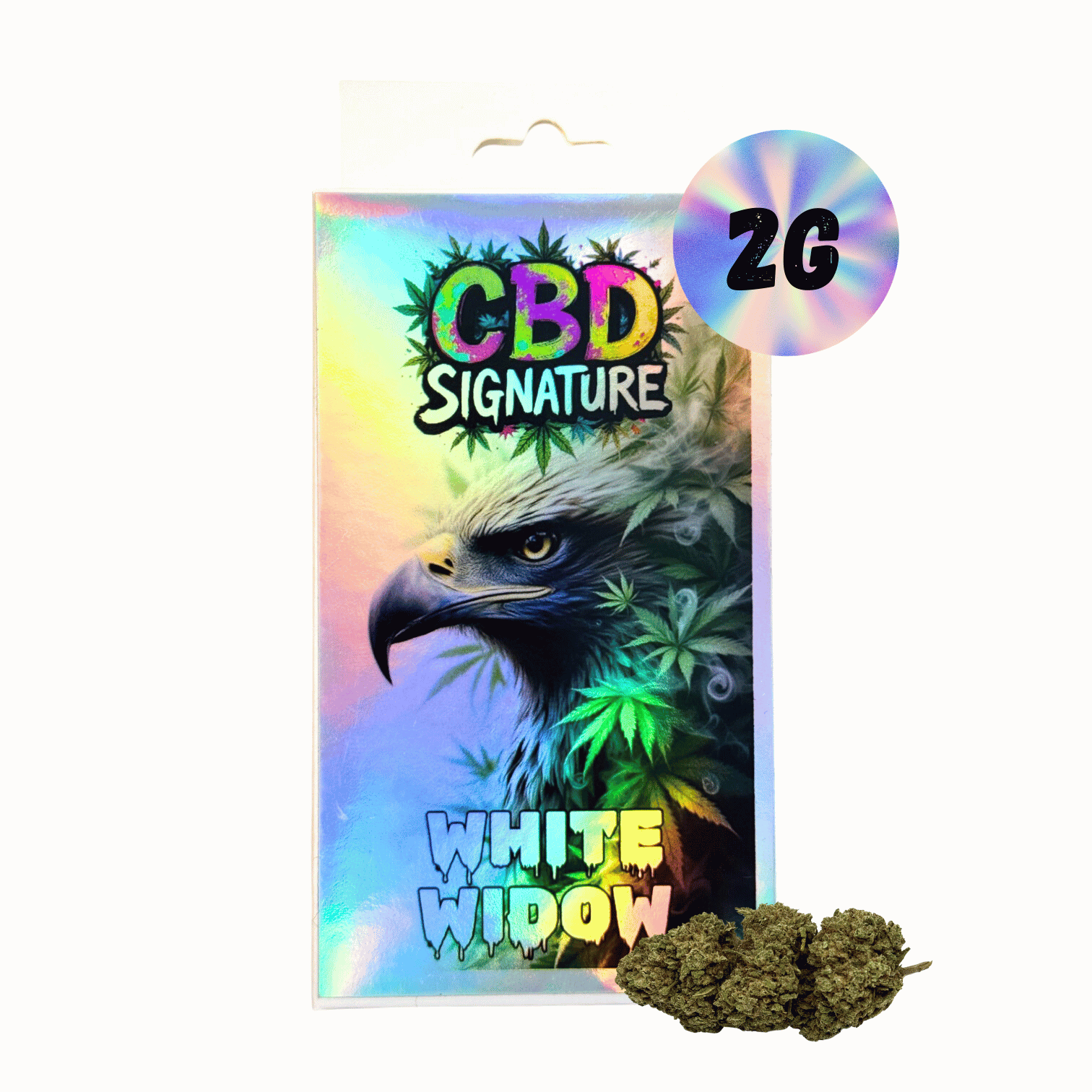 Second image of Fleur de CBD White Widow 2G - CBD Signature