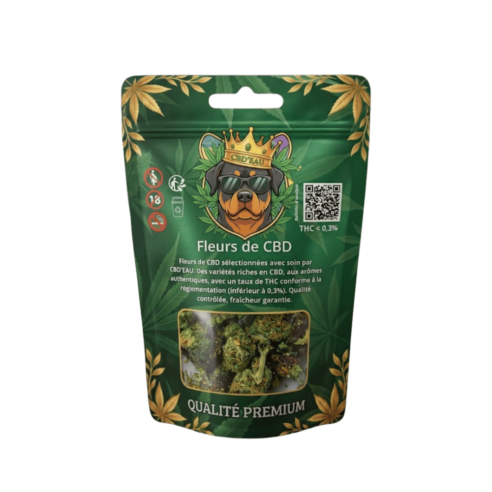 Second image of Fleur de CBD Lemon Haze 10g préemballée