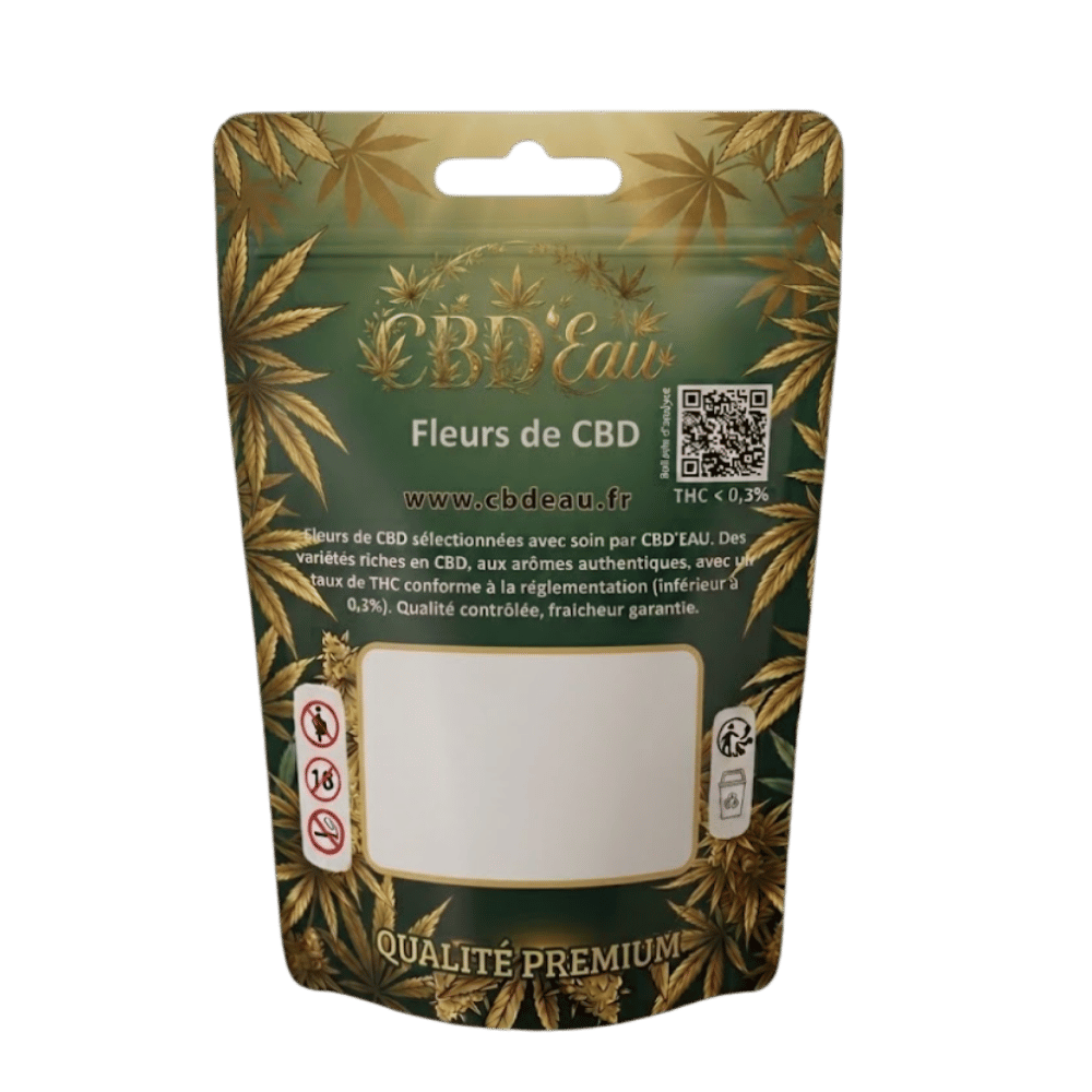 Fleur de CBD Orange Bud 10g préemballée