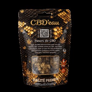 Fleur de CBD Super Silver Haze 10g préemballée